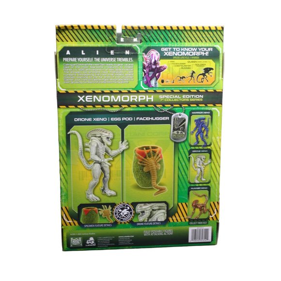 Lot Of 3 Xenomorph Alien Collection 7" Action Figures - Warrior / Drone / Runner - Picture 3 of 9